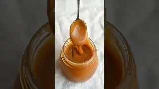 Homemade Salted Vanilla Bourbon Caramel Sauce