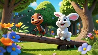 Baby Ant&rsquo;s Playground Run | Nursery Rhymes for Kids | Baby Songs and Fun Playground Adventure