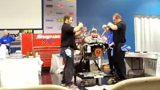 Mahle-Clevite Engine Builder Showdown 2009 - Round 2 (RPM Crank up)