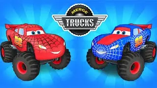 Merge Truck: Monster Truck Trend Level Gameplay #1 Android IOS