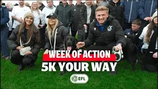 Week of Action: Inspirational Bristol Rovers star's 5K Your Way!