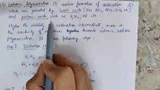 Classification of polymers based on Tacticity and types of polymerization