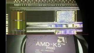 AMD K5 90Mhz dieshot