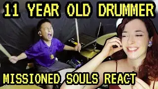 11-ЛЕТНИЙ БАРАБАНЩИК??? | Реакция на песню Missioned Souls &laquo;HIGHWAY STAR&raquo; (кавер на Deep Purple)