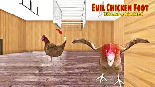 Evil Chicken Foot Escape Games - Full GamePlay Walkthrough
