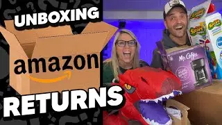 Я НЕ МОГУ ПОВЕРИТЬ, ЧТО МЫ ПОЛУЧИЛИ! (Распаковка возвратов Amazon)