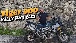 Mostrei tudo sobre a Tiger 900cc Rally Pro 2025, topo de Linha