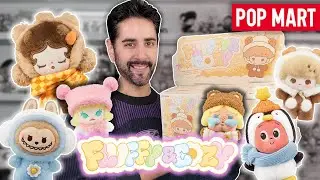 POP MART - COZY & FUZZY PLUSH PENDANTS 💜 FULL SERIES BLIND BOX UNBOXING