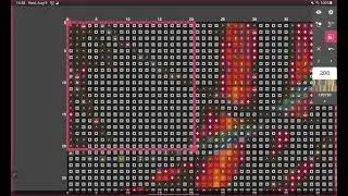 Cross stitch paradise rectangle selection