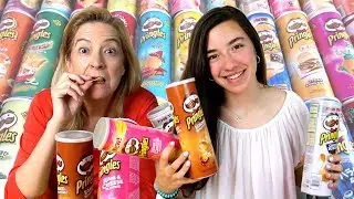 RETO PRINGLES NUEVOS SABORES CON MI MADRE. Kitty Sweety
