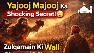 Yajooj Majooj Ka Shocking Secret 😱 | Zulqarnain Ki Wall | Qiyamat Ki Sign