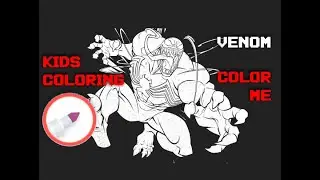 Venom, Color Me In, Coloring Pages, Coloring Book, Eddie Brock, Spiderman Venom, Disney