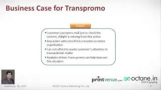 Octane Webinar: Understanding Transpromo: Why it's important for email marketers! (Part One)