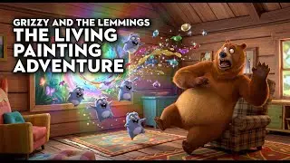 Grizzy and the Lemmings The Living Painting Adventure