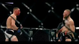 NATE DIAZ vs MCGREGOR 1 // GANGSTAS PARADISE