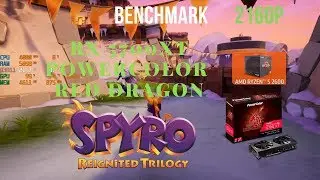 Spyro Reignited Trilogy RX 5700 XT Powercolor Red Dragon Benchmark Ryzen 2600 2160p 4k