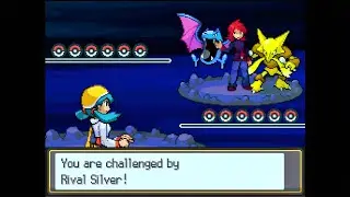 Pokemon Soothing Silver - Rival Silver @ Victory Road, Final Stretch (Singles, Hard Mode)