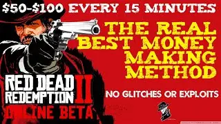 Red Dead Redemption 2 Online - The REAL Best Money Making Method | RDR2 Online | Legit No Glitch