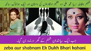 Shabnam ki zindagi ka woh morh jahan sab kuch toot gaya | Zeba Muhammad Ali se muqabla