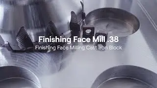 Finishing Face Milling cast iron cylinder block  | Seco tools