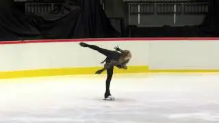 ISU 2014 Jr Grand Prix Tallinn Ladies Short Program Regina GLAZMAN KAZ