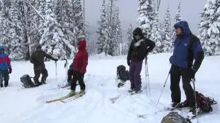 NOLS WOE Tetons Ski Mountaineering Expedition, January 2012