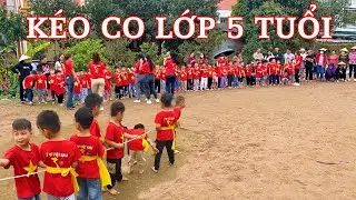 Giải kéo co Lớp 5 tuổi.Lễ Hội Đình Đền Thôn Lạc Dục 2024