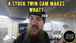 Какова мощность стандартного двигателя Harley-Davidson 96CI Twin Cam Stage 1 в Squids Speed ​​Sho...