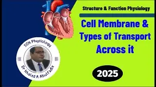 Cell Membrane Physiology & Types of Transport Across it (10-2025) by Dr Khaled A Abulfadle