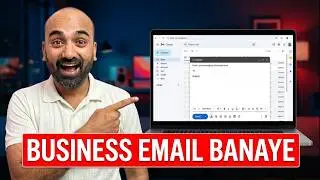 How to create a business email account in 5 minutes? (Hindi)