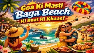 Baga Beach Goa | Yaha Aakar Log Wapas Nahi Jana Chahte 😍