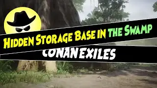 Hidden Storage Base in the Swamp | Conan Exiles