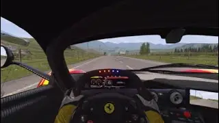 Ferrari FXX K Max Speed 332 km/h Onboard