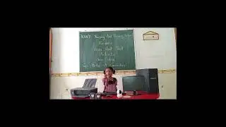 UKG # Activity Based Learning # Parts of Computer # Show and Tell Activity # TLM