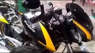 Bajaj palsar 150 || modify bike || Pulsar sticker wrapping || new palsar 150