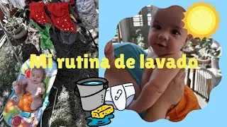 Mi rutina de lavado en pañales de tela y todos mis secretos 💙👶🏻