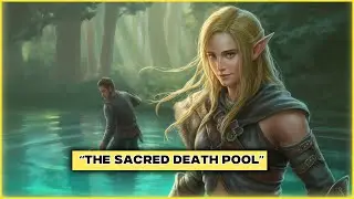 Alien Huntress Tracks Human to Sacred Death Pool, He Cannonballs Into Forbidden Waters |
