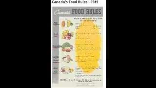 What's with Federal Food Guides? New section 