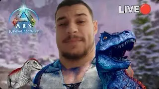 Oko tebe kruži stara taktika - Ark Survival Ascended pt.1 LIVE🔴🦕