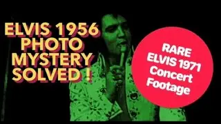 Elvis Presley MYSTERY 1956 photo SOLVED + RARE Elvis 1971 UTAH concert footage FOUND KARATE MOVES !