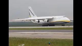 Antonov 124 take off, DTW.