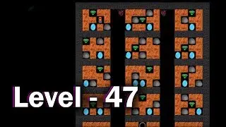 Diamond mine level 47 collected all 30 diamonds