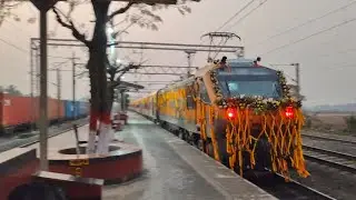AMRIT BHARAT Express Grand Inauguration Santragachi - Banaras & Santragachi - Anand Vihar Terminal