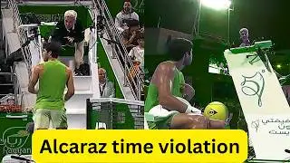 CARLOS ALCARAZ BLASTS ATP TIME RULE AFTER HEATED UMPIRE CLASH IN DOHA