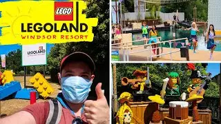 LEGOLAND WINDSOR АВГУСТ'20 VLOG | Lego Friends на концерте, аттракционах и мерах социального дист...