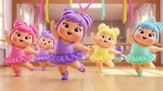 Dolls Get Ready Backstage for Their First Big Dance Show 🎭💃 | Nursery Rhymes for Kids