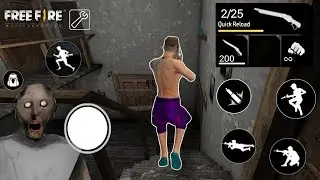 Playing FREE FIRE In granny's House || Granny The Horror Game