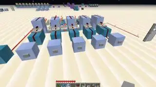 Minecraft Demonstration: Compact combination lock