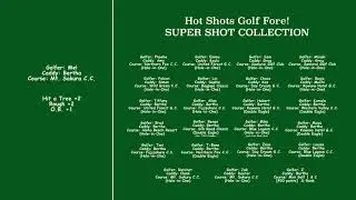 Shot Collection of Hot Shots Golf (Requesting)