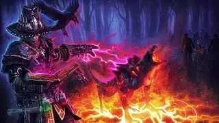 Grim Dawn. Occultist-summoner #21. Ungoliax the Gloomweaver.